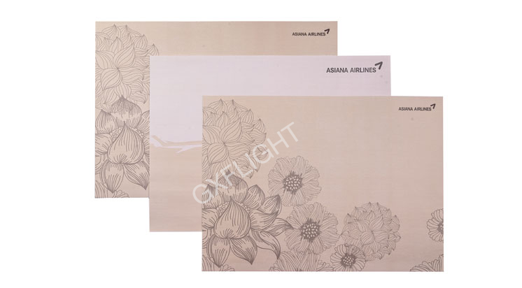 Airline Anti Slip Paper Tray Mat Airline Anti Slip Paper Tray Mat